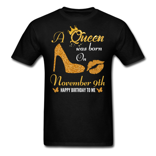 QUEEN 9TH NOVEMBER - black