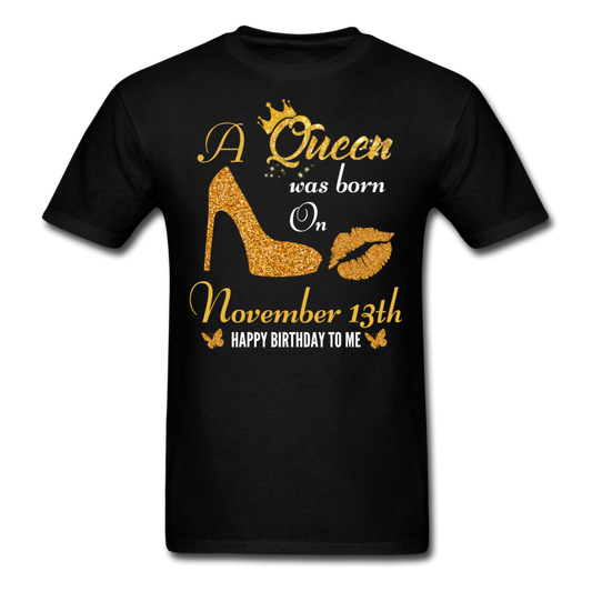 QUEEN 13TH NOVEMBER - black