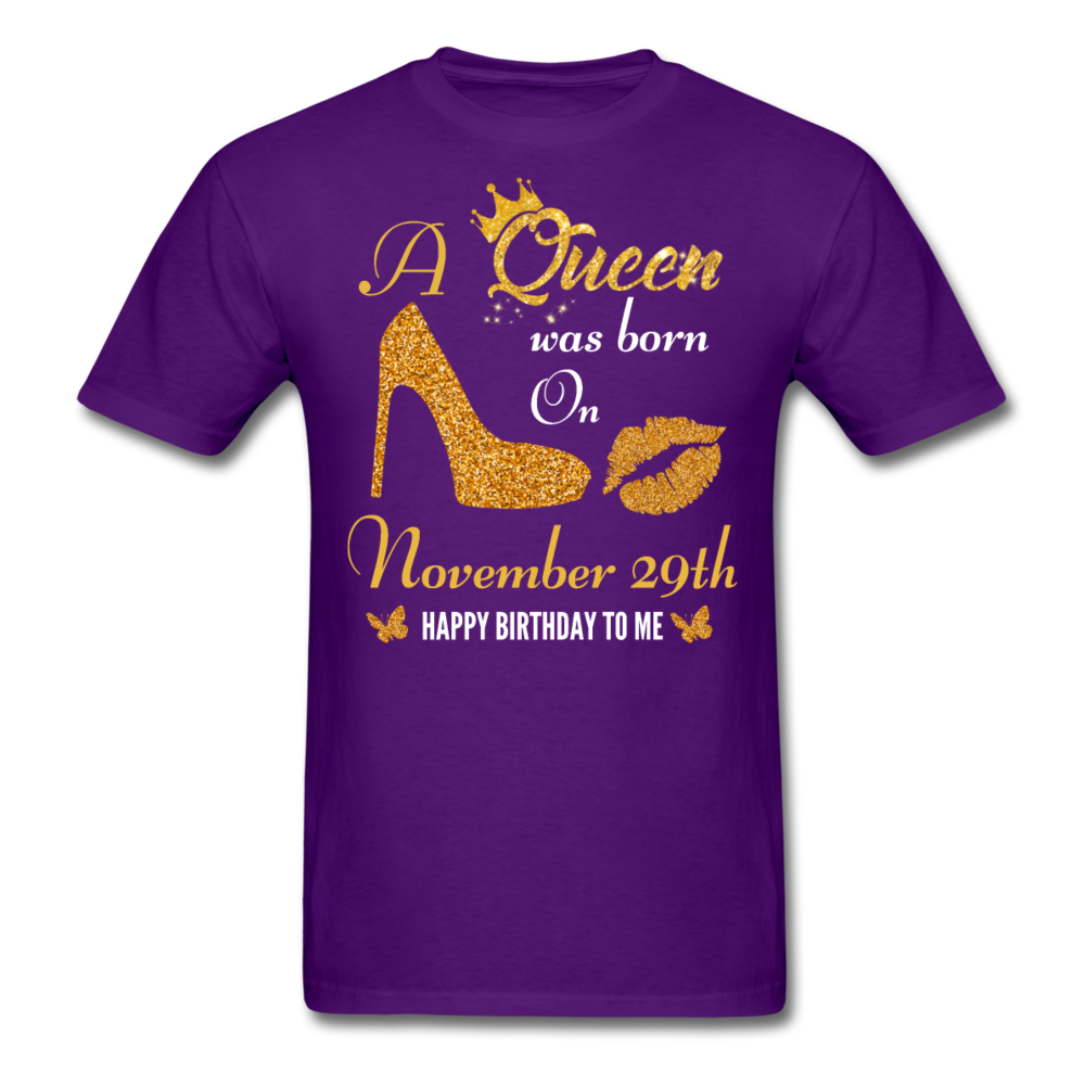 QUEEN 29TH NOVEMBER - purple