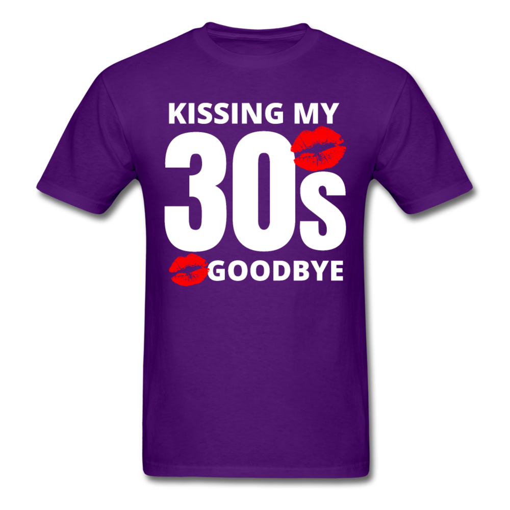 KISSING 30S SHIRT - purple