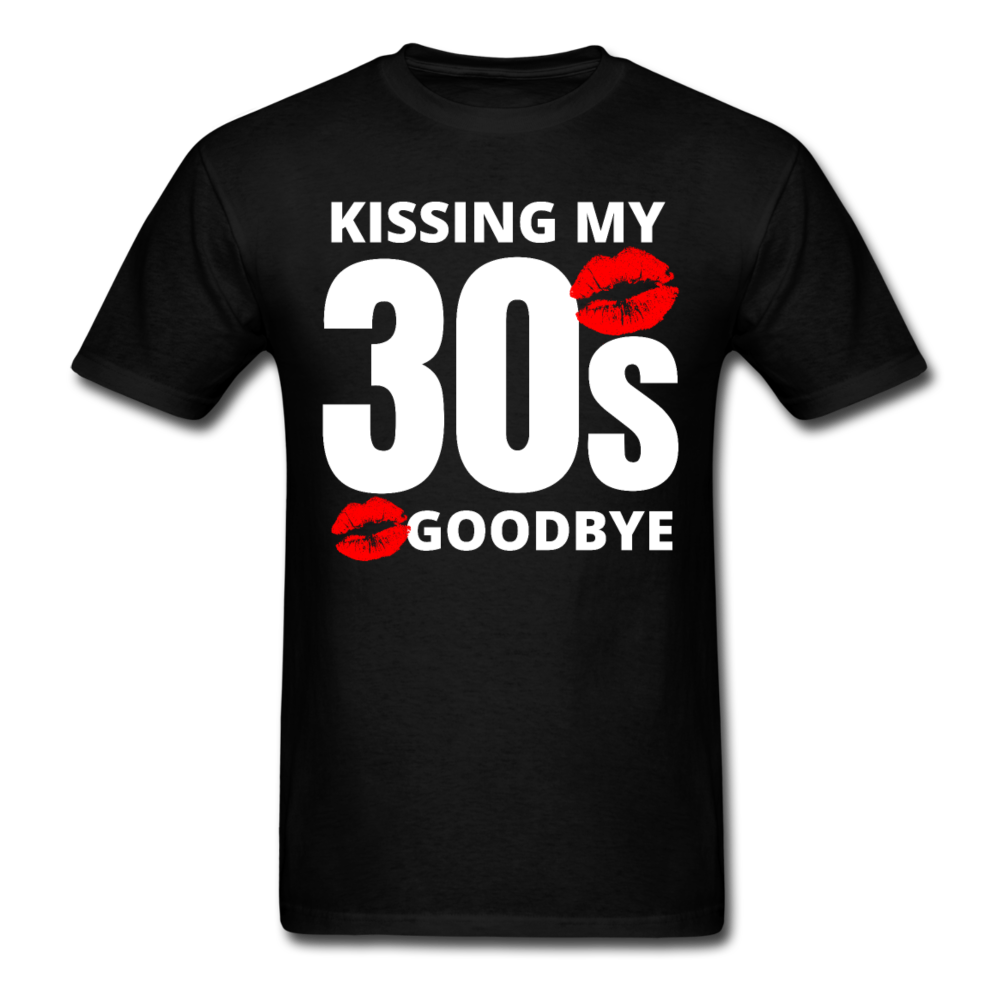 KISSING 30S SHIRT - black