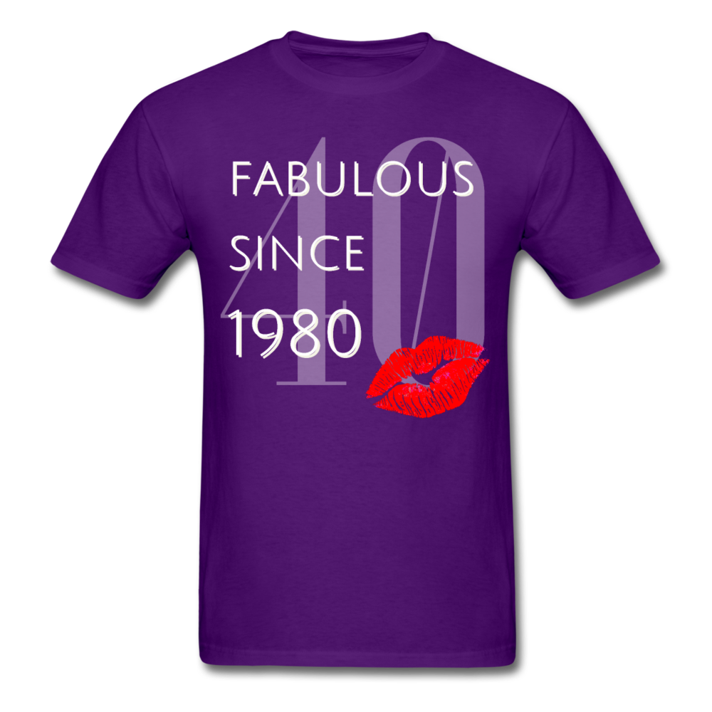 1980 FAB 40 SHIRT - purple