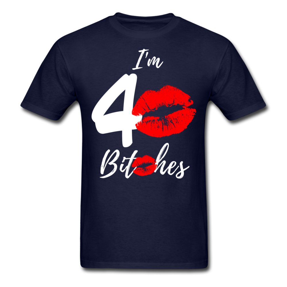 I AM 40 SHIRT - navy