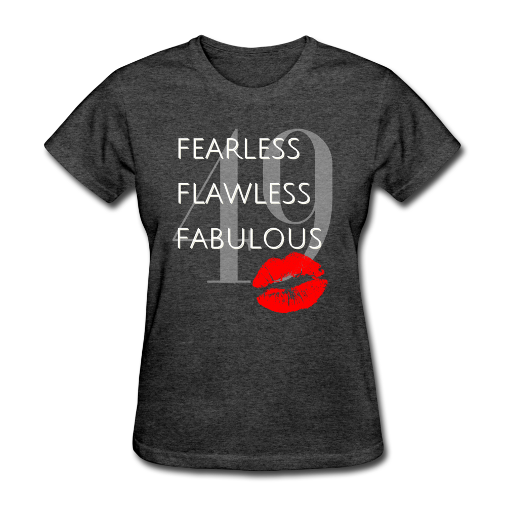 FLAWLESS 49 WOMEN'S SHIRT - heather black