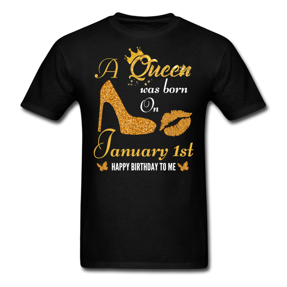 QUEEN 1ST JANUARY - black