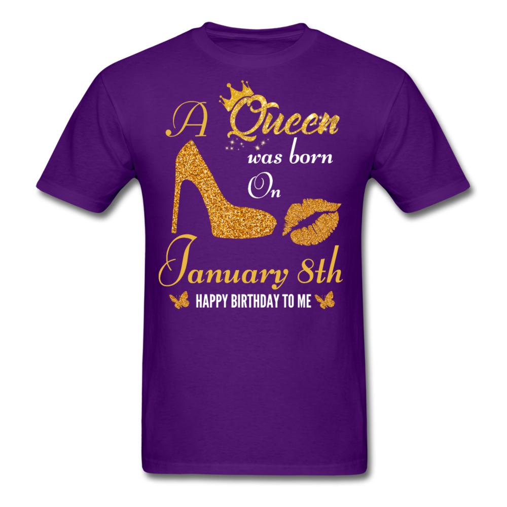 QUEEN 8TH JANUARY - purple