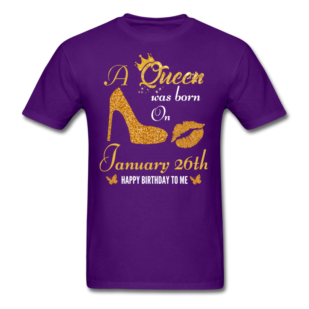 QUEEN 26TH JANUARY - purple