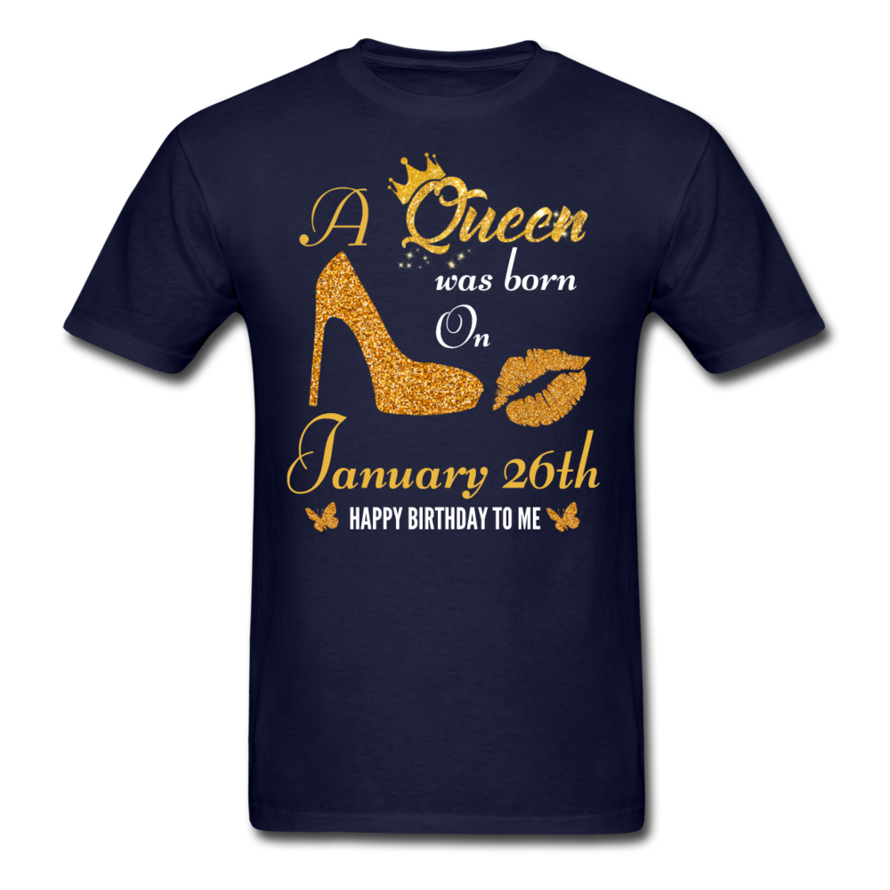 QUEEN 26TH JANUARY - navy