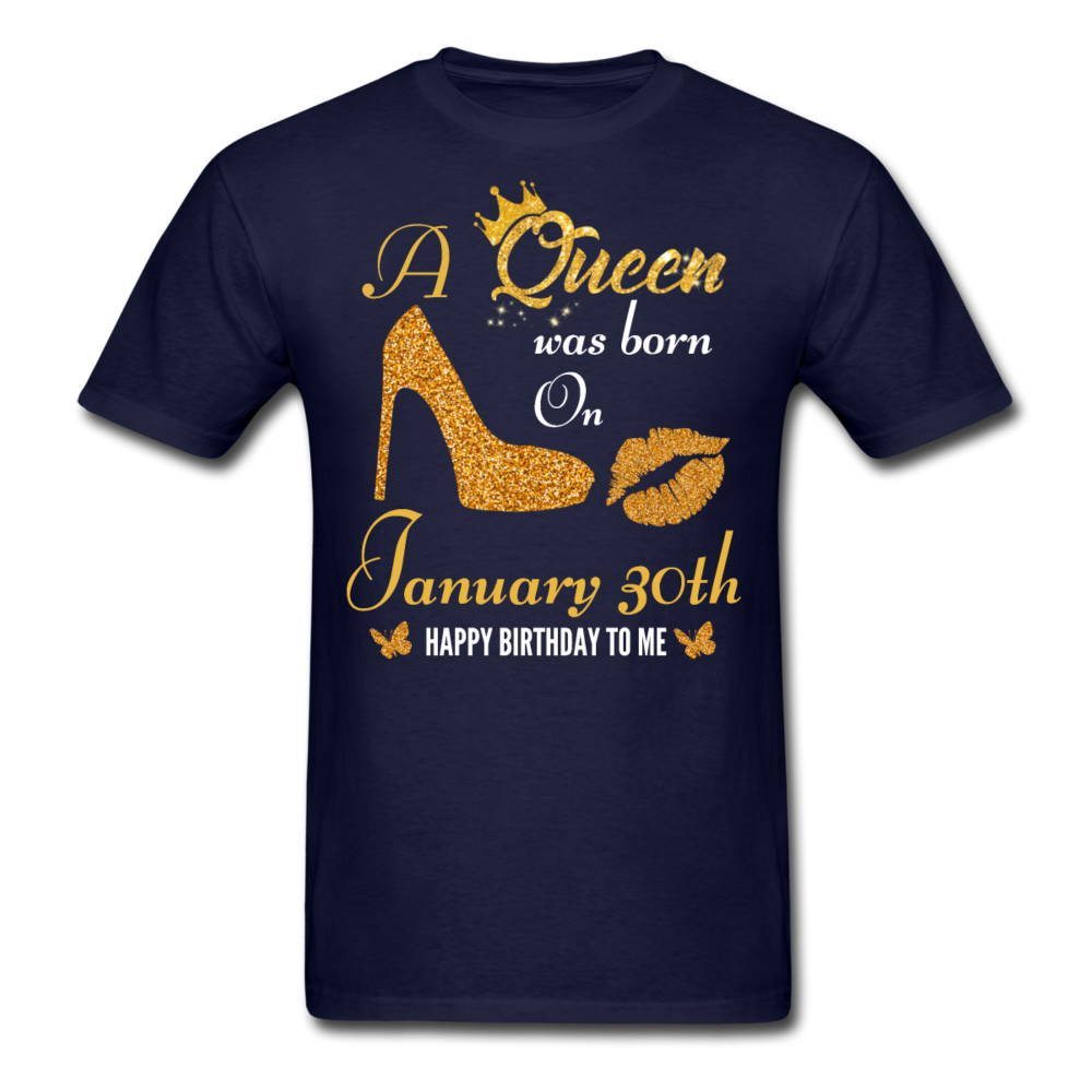 QUEEN 30TH JANUARY - navy