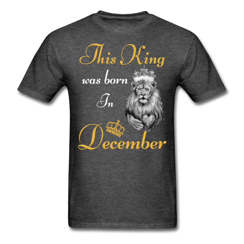 DECEMBER KING SHIRT - heather black