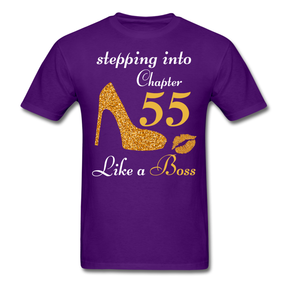 STEPPING CHAPTER 55 UNISEX SHIRT - purple