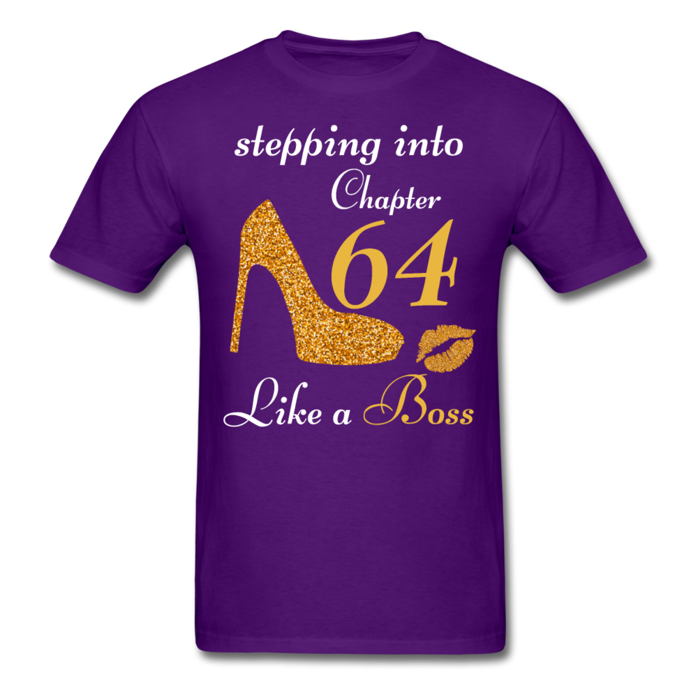 STEPPING CHAPTER 64 UNISEX SHIRT - purple