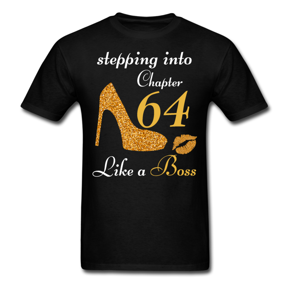 STEPPING CHAPTER 64 UNISEX SHIRT - black