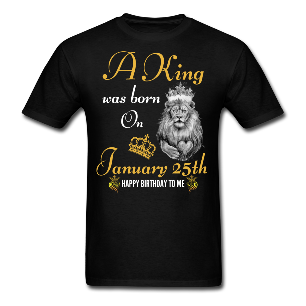 KING 25TH JANUARY - black