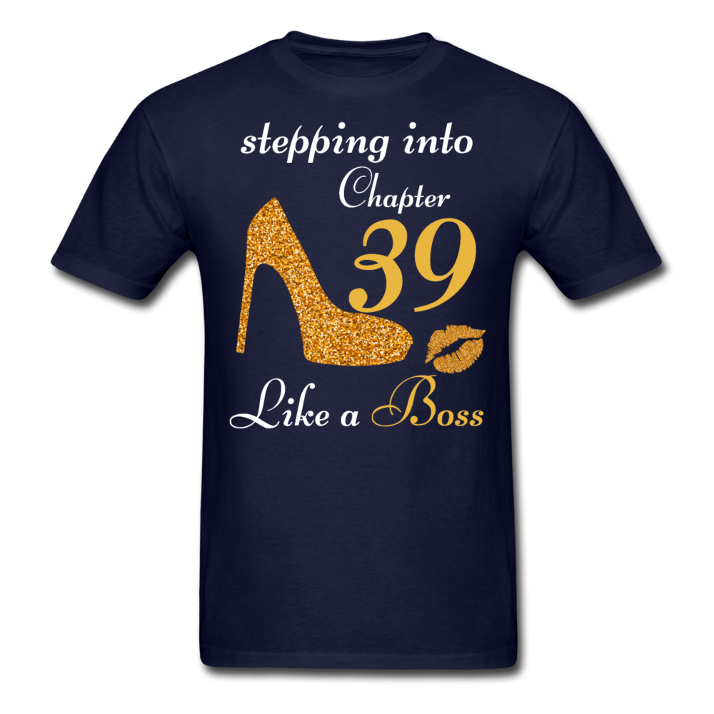 STEPPING CHAPTER 39 UNISEX SHIRT - navy