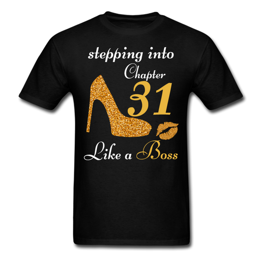 STEPPING CHAPTER 31 UNISEX SHIRT - black