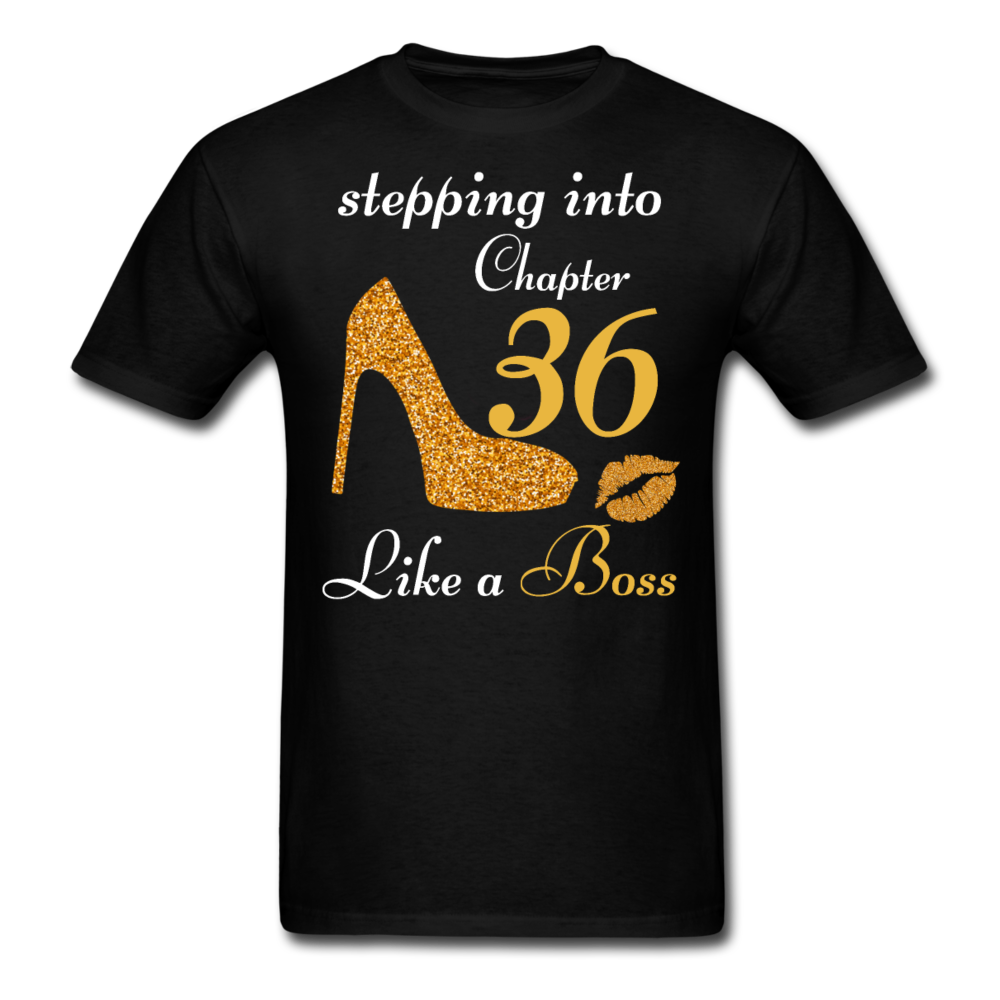 STEPPING CHAPTER 36 UNISEX SHIRT - black