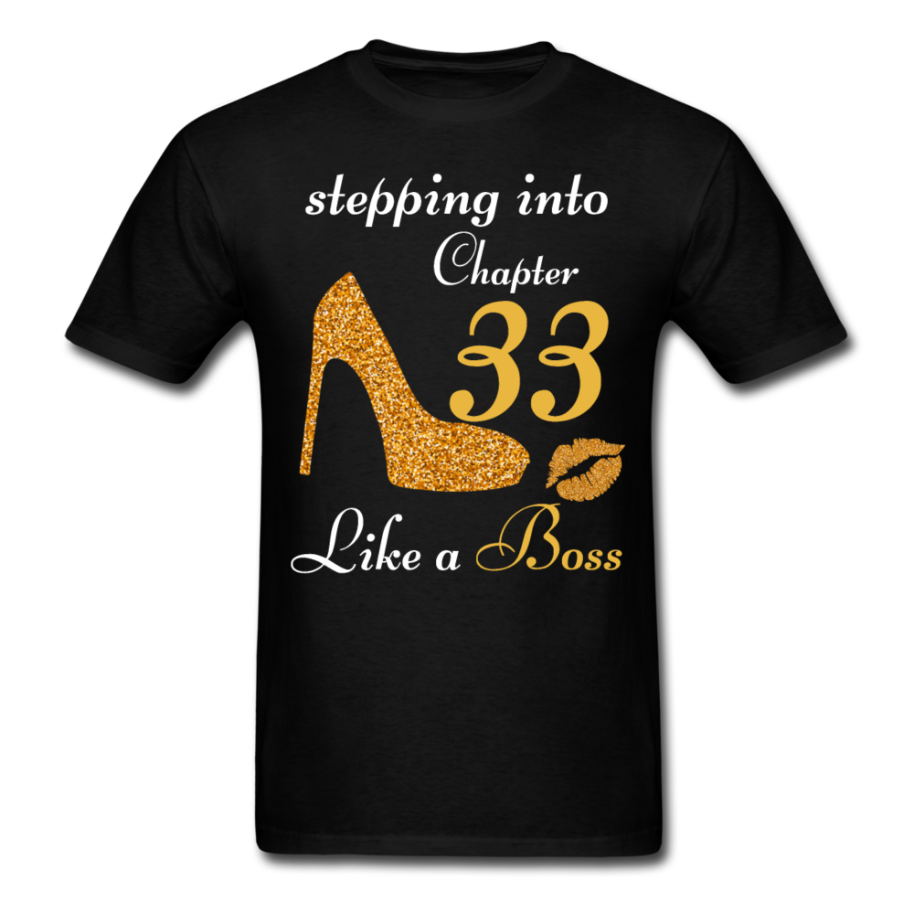 STEPPING CHAPTER 33 UNISEX SHIRT - black