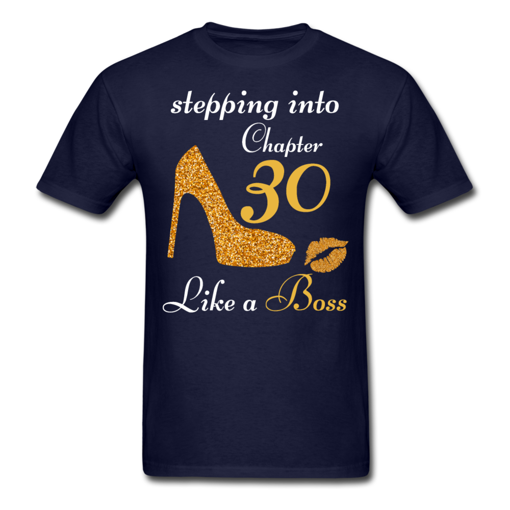 STEPPING CHAPTER 30 UNISEX SHIRT - navy