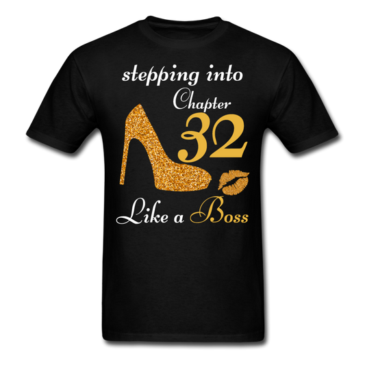 STEPPING CHAPTER 32 UNISEX SHIRT - black