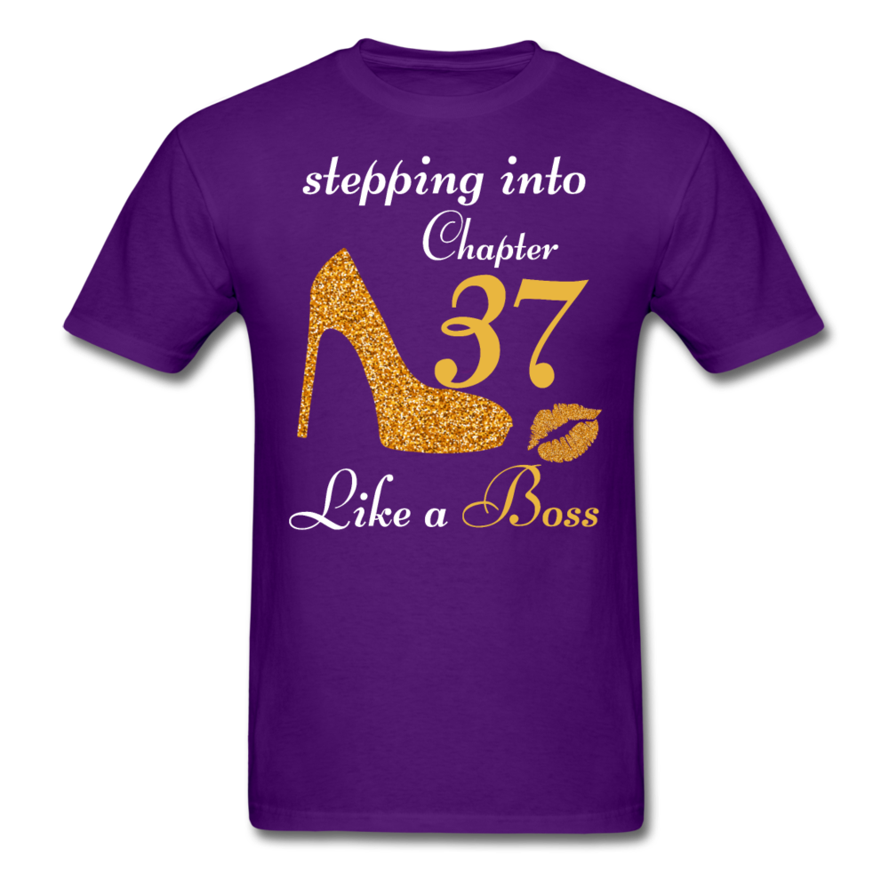 STEPPING CHAPTER 37 UNISEX SHIRT - purple