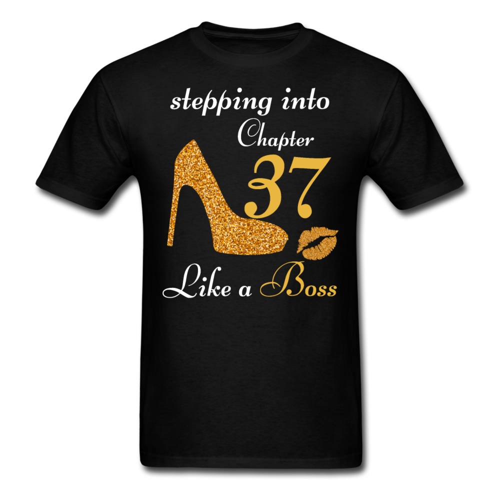 STEPPING CHAPTER 37 UNISEX SHIRT - black