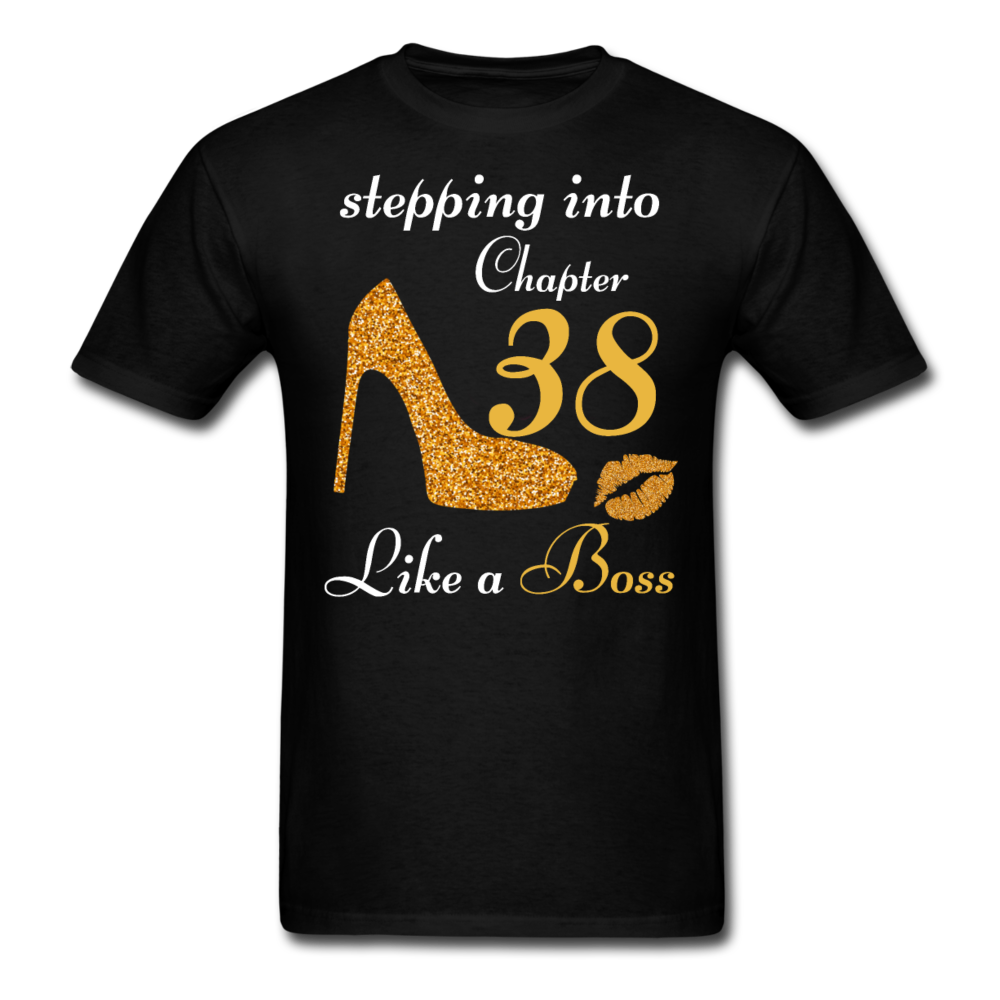 STEPPING CHAPTER 38 UNISEX SHIRT - black