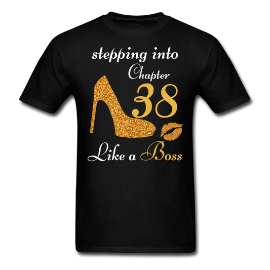 STEPPING CHAPTER 38 UNISEX SHIRT - black