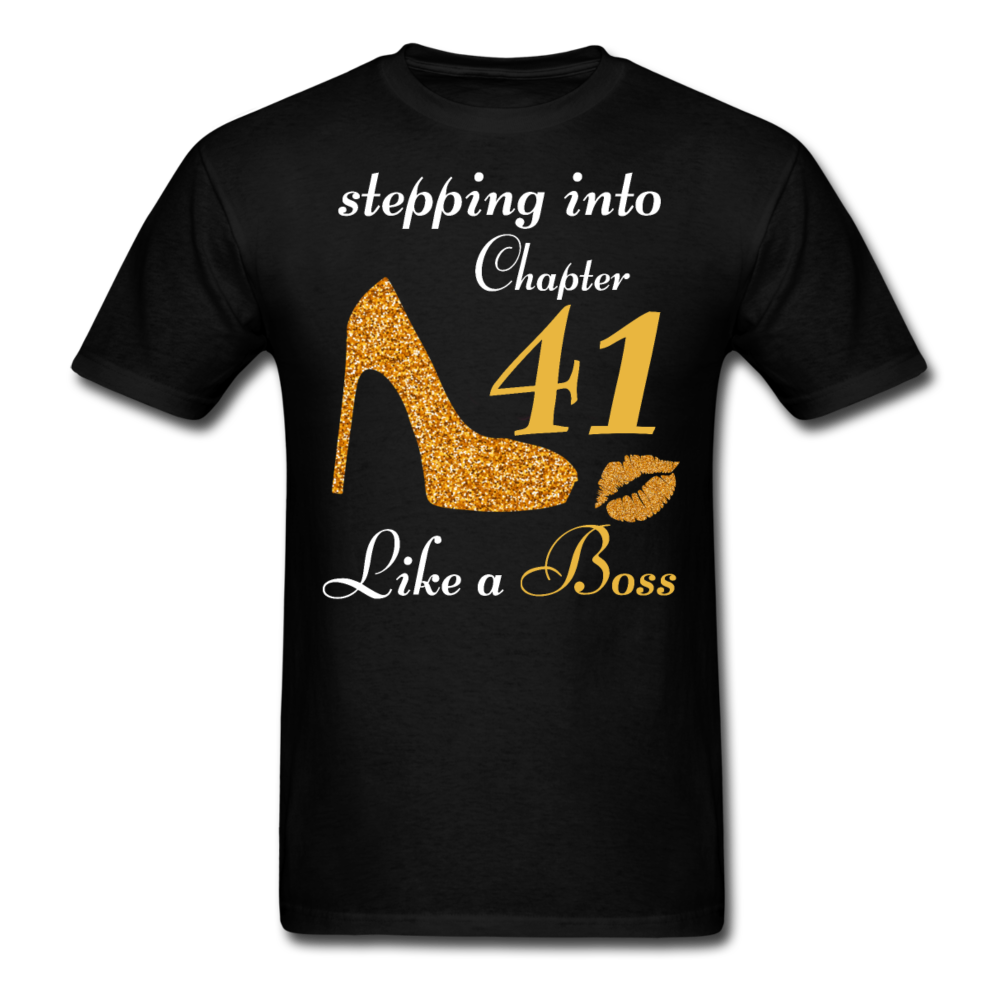 STEPPING CHAPTER 41 UNISEX SHIRT - black