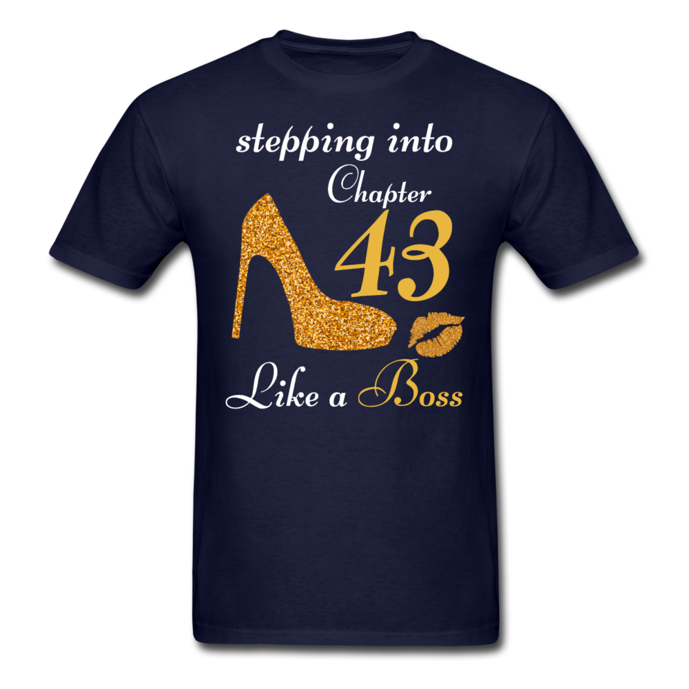 STEPPING CHAPTER 43 UNISEX SHIRT - navy