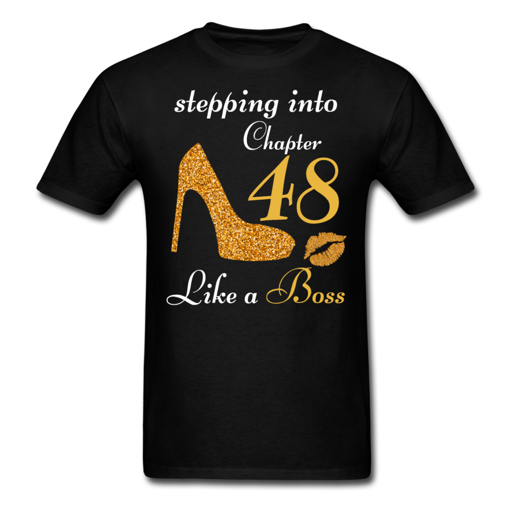 STEPPING CHAPTER 48 UNISEX SHIRT - black