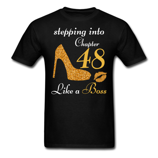 STEPPING CHAPTER 48 UNISEX SHIRT - black