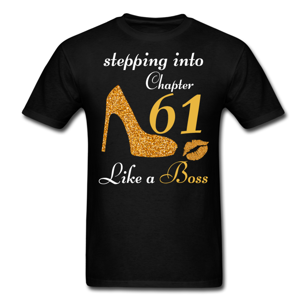 STEPPING CHAPTER 61 UNISEX SHIRT - black