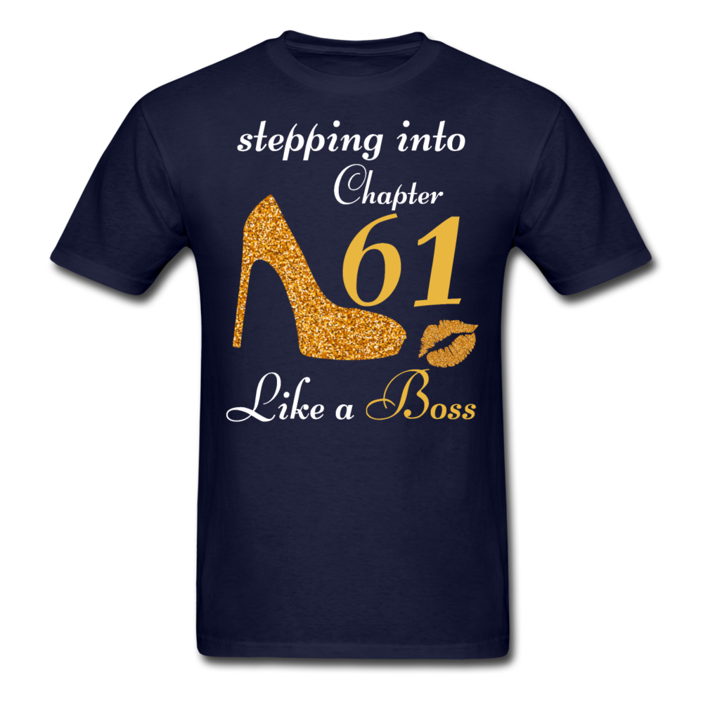 STEPPING CHAPTER 61 UNISEX SHIRT - navy