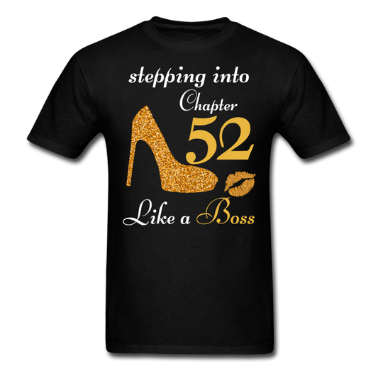 STEPPING CHAPTER 52 UNISEX SHIRT - black