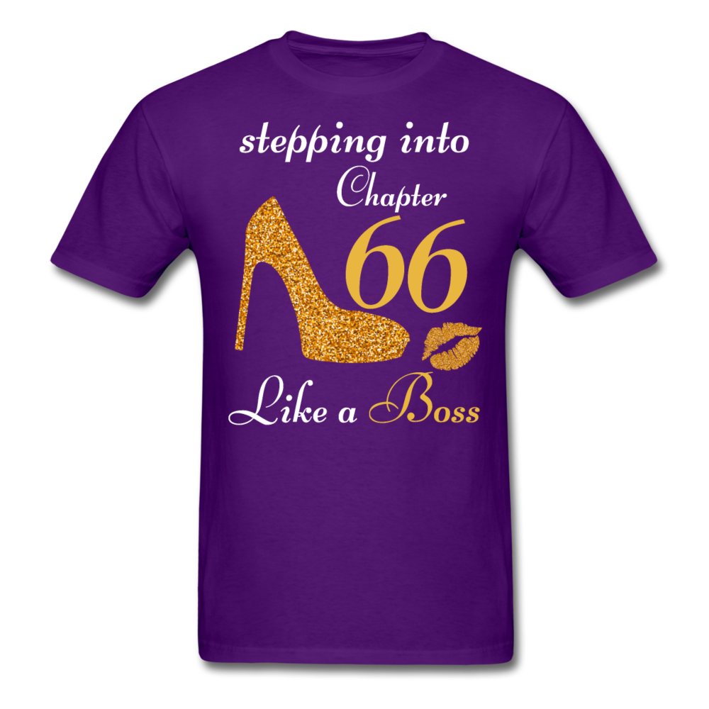 STEPPING CHAPTER 66 UNISEX SHIRT - purple