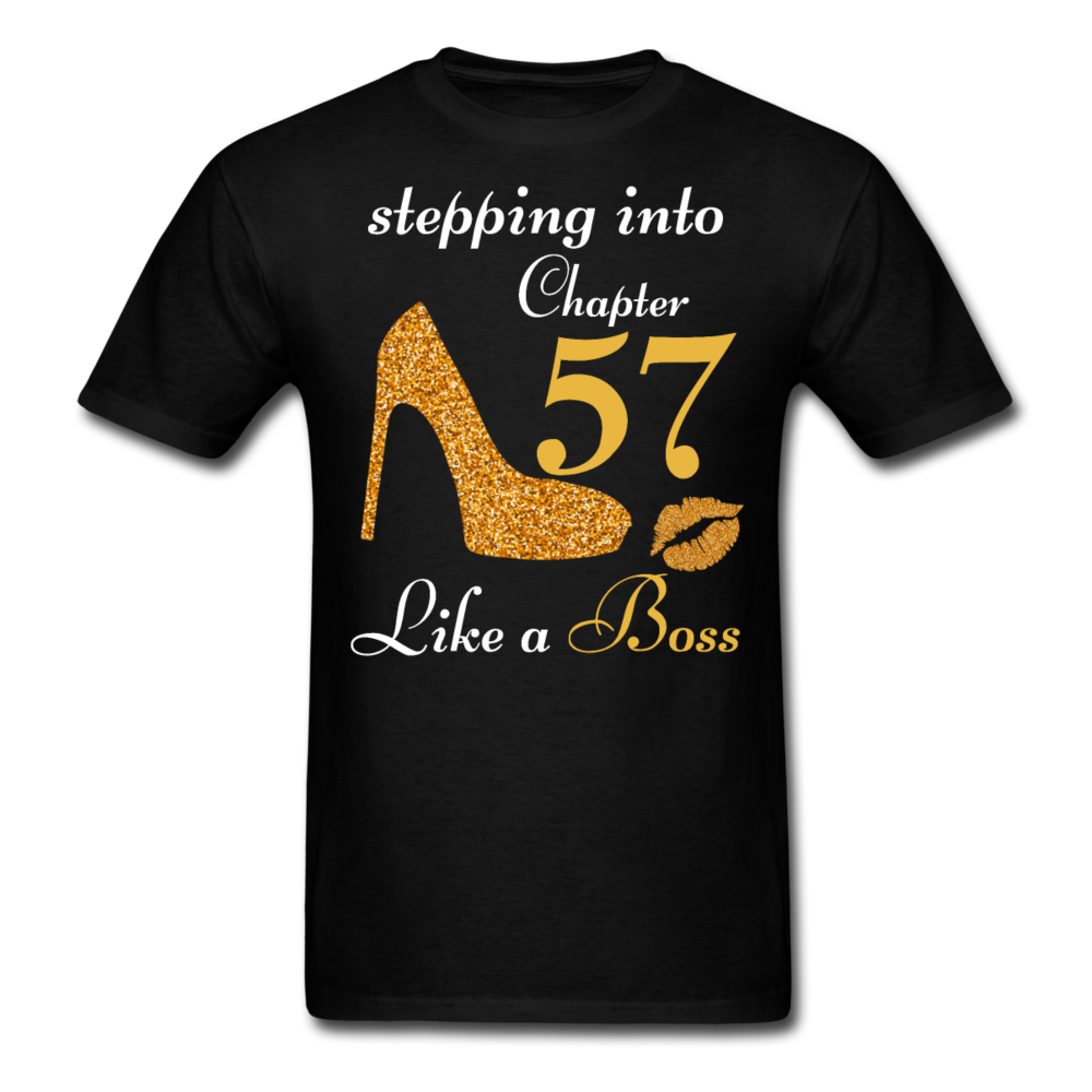 STEPPING CHAPTER 57 UNISEX SHIRT - black