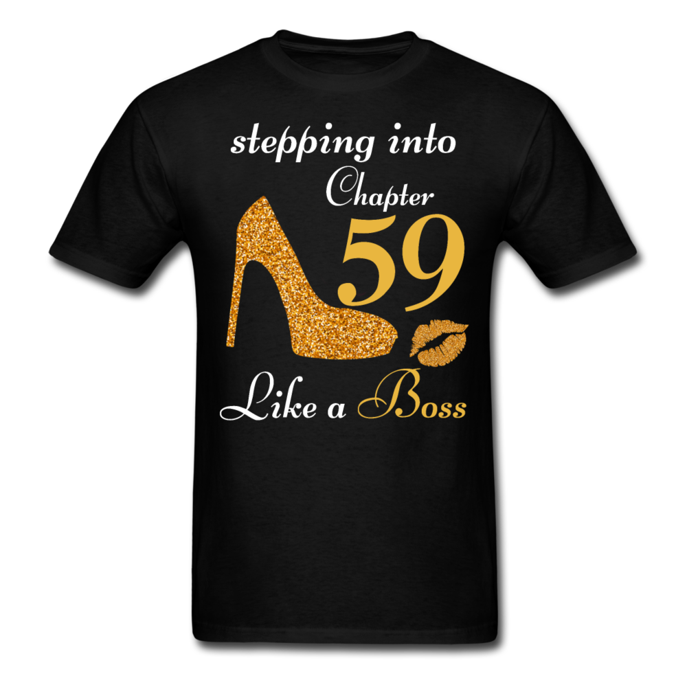 STEPPING CHAPTER 59 UNISEX SHIRT - black