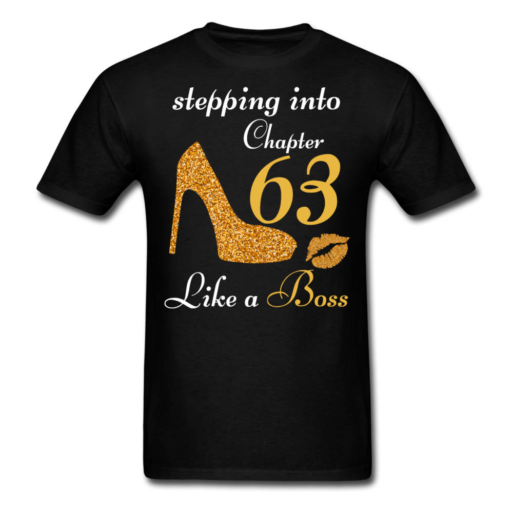 STEPPING CHAPTER 63 UNISEX SHIRT - black