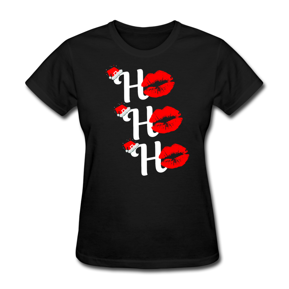 HO HO WOMEN'S SHIRT - black