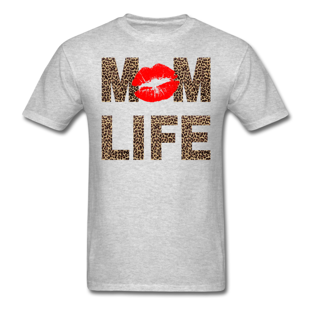 MOM LIFE UNISEX SHIRT - heather gray