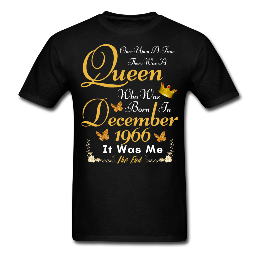 QUEEN DEC 1966 UNISEX SHIRT - black