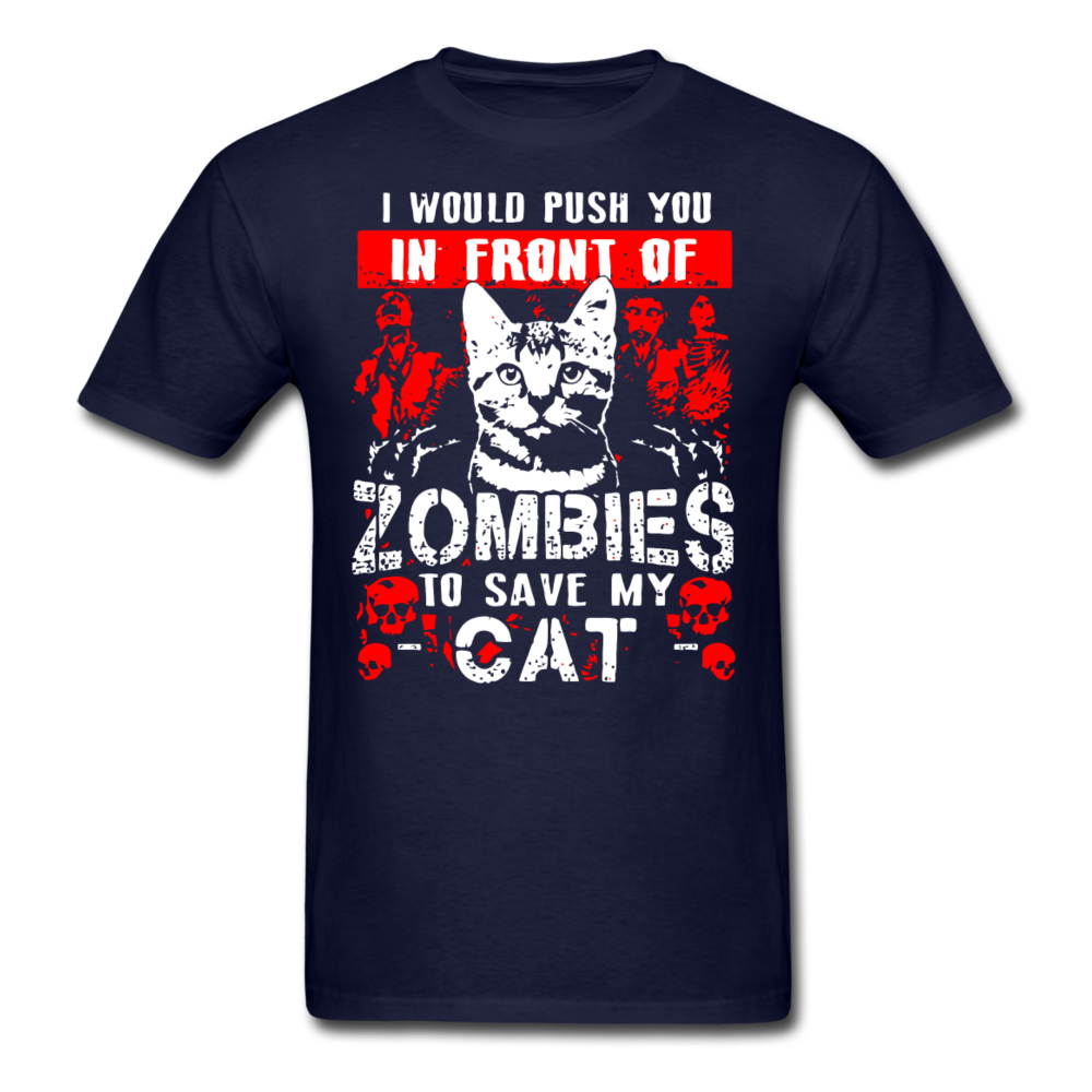 SAVE MY CAT UNISEX SHIRT - navy