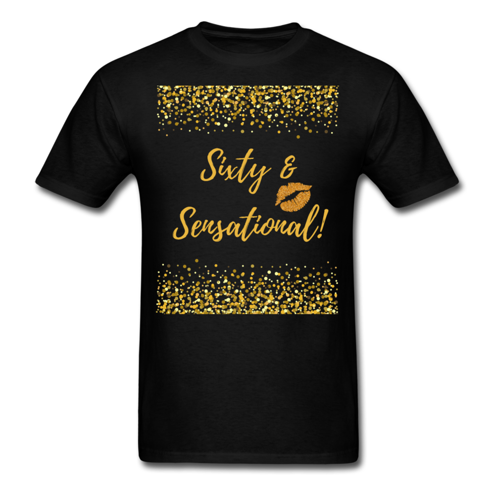 60 SENSATIONAL UNISEX SHIRT - black