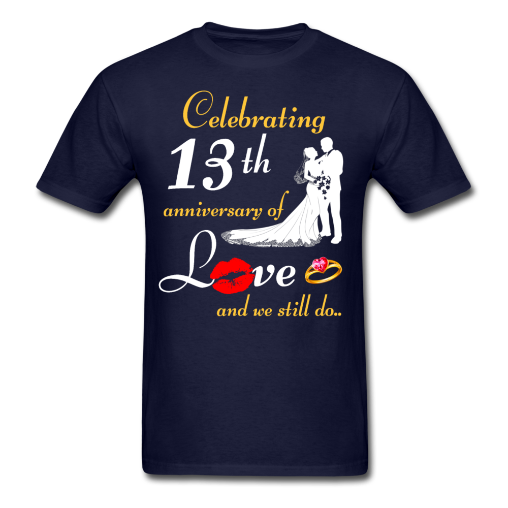 13TH ANNIVERSARY UNISEX SHIRT - navy