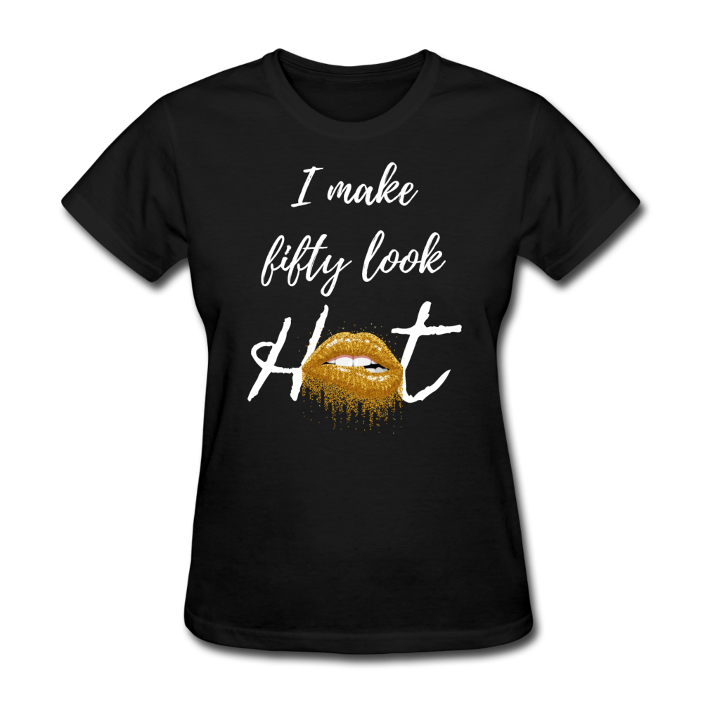 HOT 50 WOMEN'S SHIRT - black