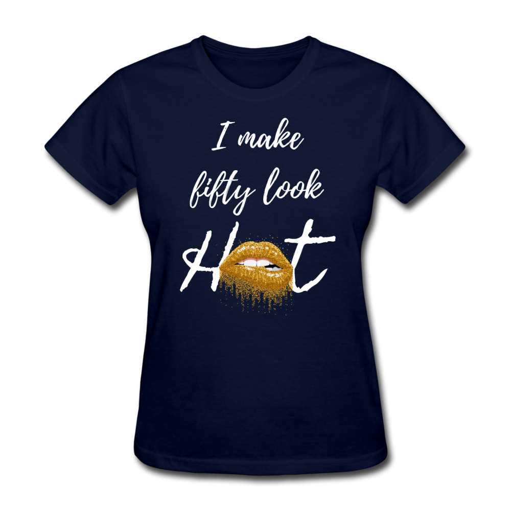 HOT 50 WOMEN'S SHIRT - navy