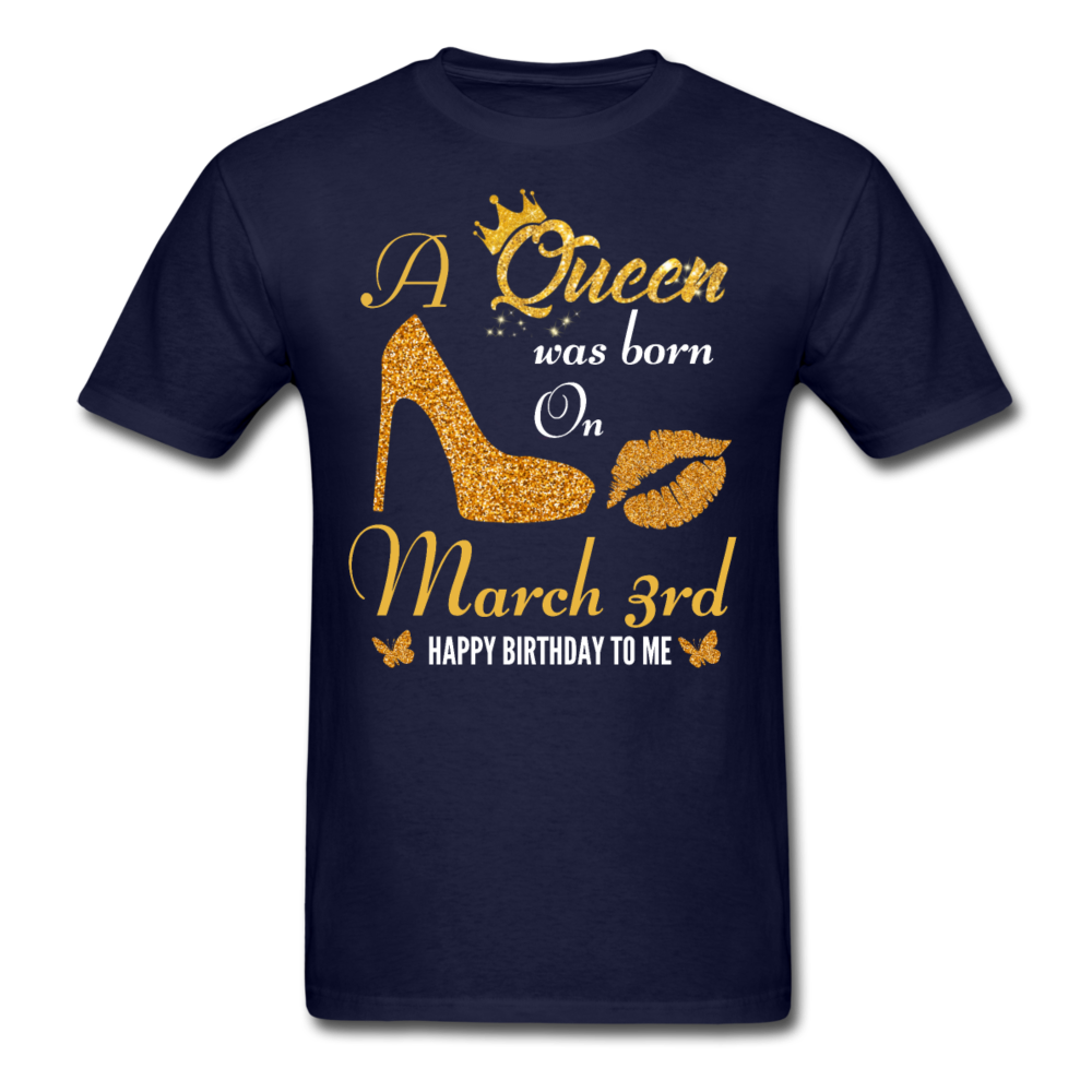 QUEEN 3RD MARCH UNISEX SHIRT - navy