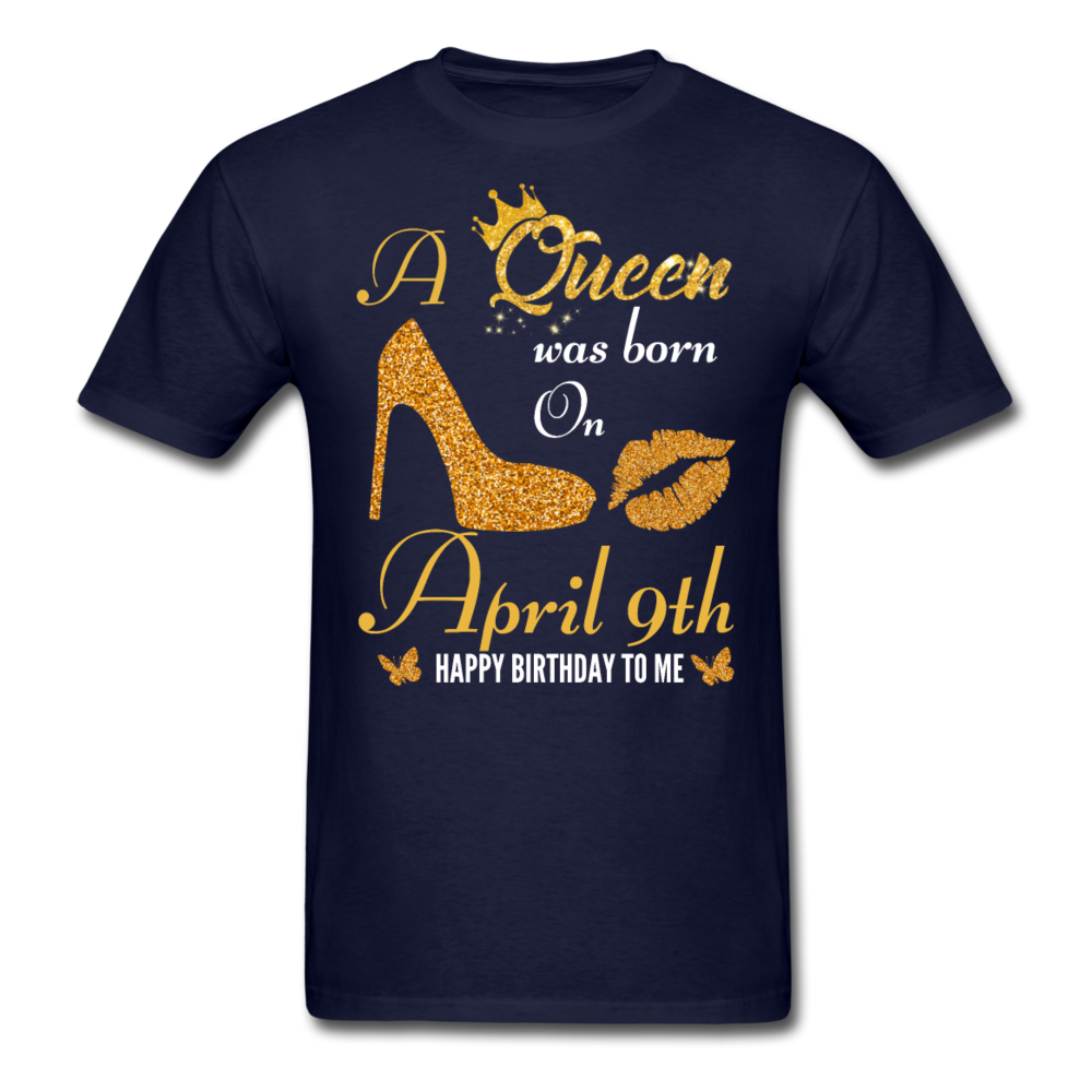 QUEEN 9TH APRIL UNISEX SHIRT - navy