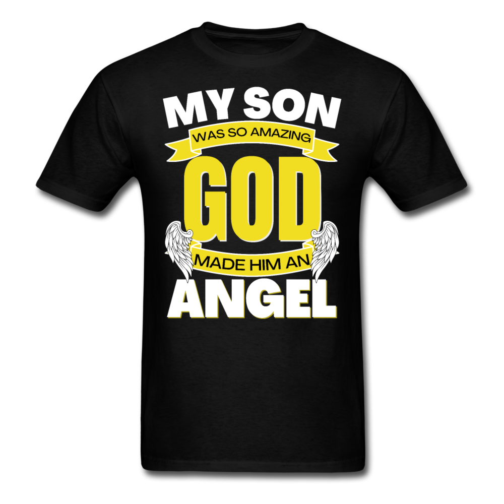 ANGEL SON UNISEX SHIRT - black